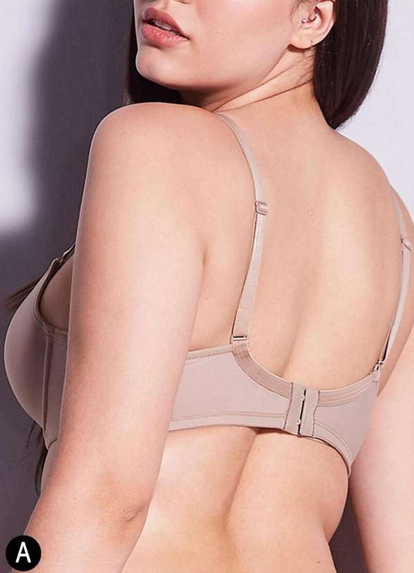 Hope - Sutiã com Aro e Bojo Hope 2481 Taça a Cm-Camurca 2