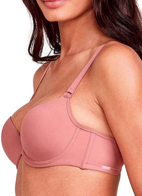 Hope - Sutiã com Aro e Bojo Hope 2481 Taça a Rln-Rosa-Collant 3