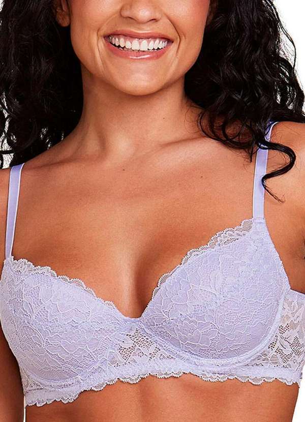 Hope - Sutiã com Aro e Bojo Hope L241550 Taça B Lmr-Lilás-Mantra