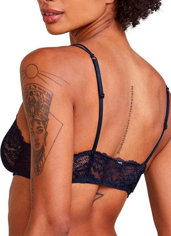 Hope - Sutiã com Aro e Bojo Hope L241550 Taça B Ano-Azul-Noturno 2