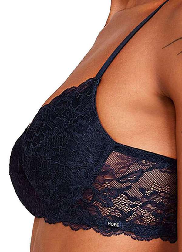 Hope - Sutiã com Aro e Bojo Hope L241550 Taça B Ano-Azul-Noturno 3