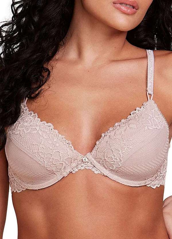Hope - Sutiã com Aro e Bojo Hope Le241820 Rlu-Rosa-Luar