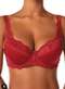 Demillus - Sutiã com Aro e Bojo Iridien Demillus 65204/65104 Taça B 06-Carmim - variação: 06-Carmim