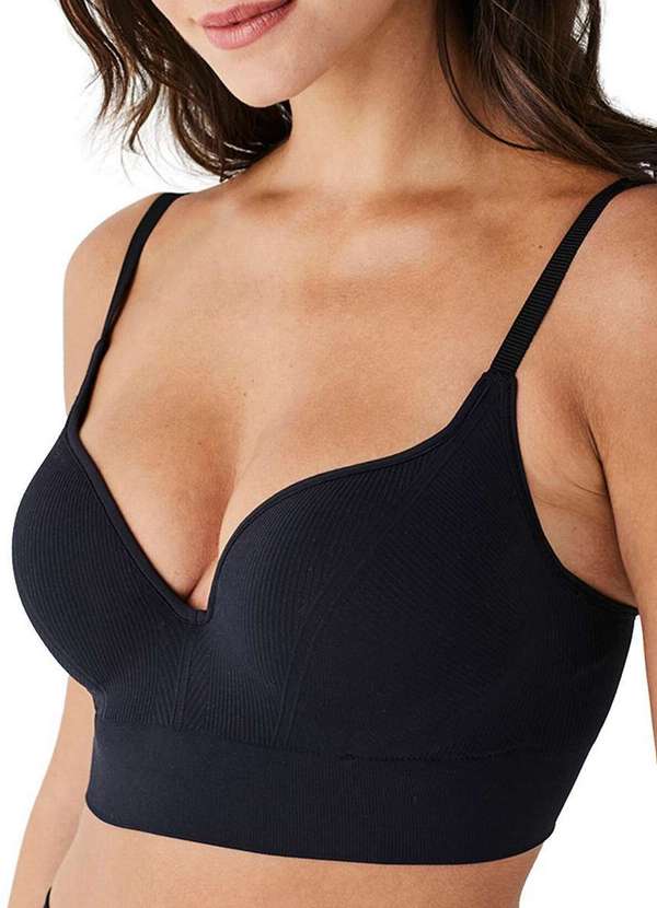 Liz - Sutiã com Aro e Bojo Liz 51304 Taça C 381-Super-Black 3