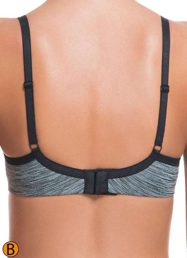 Liz - Sutiã com Aro e Bojo Liz 51381 Taça B 481-Tigrato 3