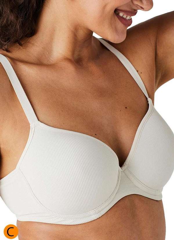 Liz - Sutiã com Aro e Bojo Liz 51424 Taça C 628-Natural 3