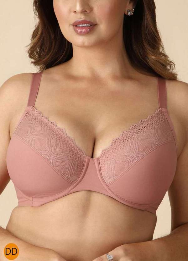 Liz - Sutiã com Aro e Bojo Liz 51768 Taça Dd 582-Rosa-Mônaco