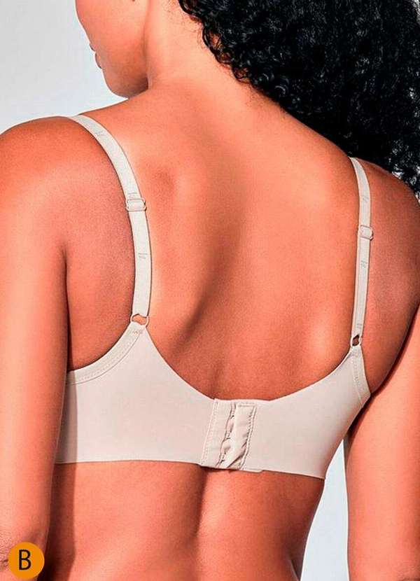 Liz - Sutiã com Aro e Bojo Liz 51866 Taça B 260-Sepia 2