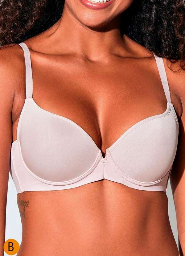 Liz - Sutiã com Aro e Bojo Liz 51866 Taça B 365-Blush