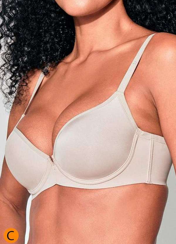 Liz - Sutiã com Aro e Bojo Liz 51866 Taça C 260-Sepia 2