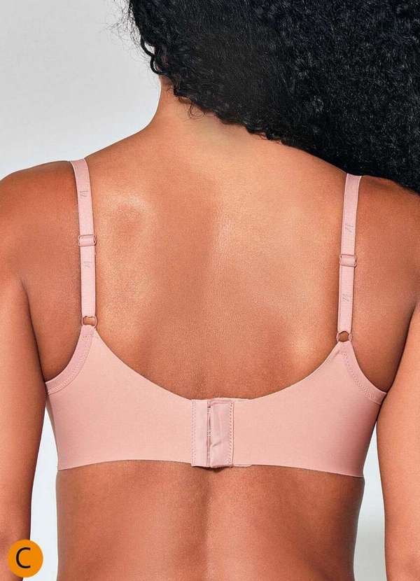 Liz - Sutiã com Aro e Bojo Liz 51866 Taça C 582-Rosa-Mônaco 2