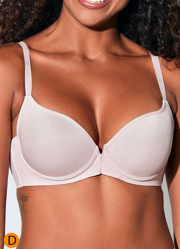 Liz - Sutiã com Aro e Bojo Liz 51866 Taça D 365-Blush