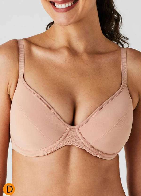 Liz - Sutiã com Aro e Bojo Liz 51885 Taça D 556-Mantra