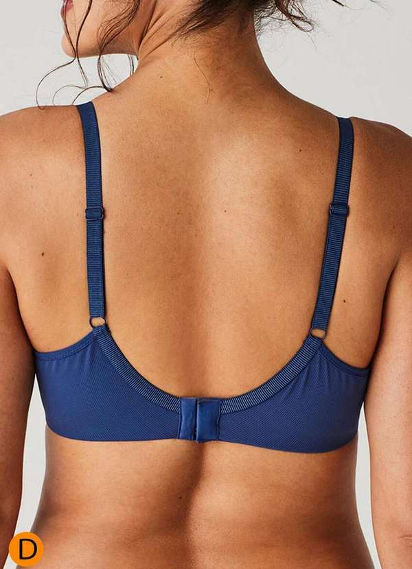 Liz - Sutiã com Aro e Bojo Liz 51885 Taça D 624-Blue-Jeans 2