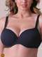 Liz - Sutiã com Aro e Bojo Liz 51925 Taça D 593-Astrodust - variação: 71-Preto