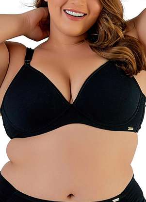 Sutiã com Aro e Bojo Love Secret 813101 Plus Size - LOVE SECRET