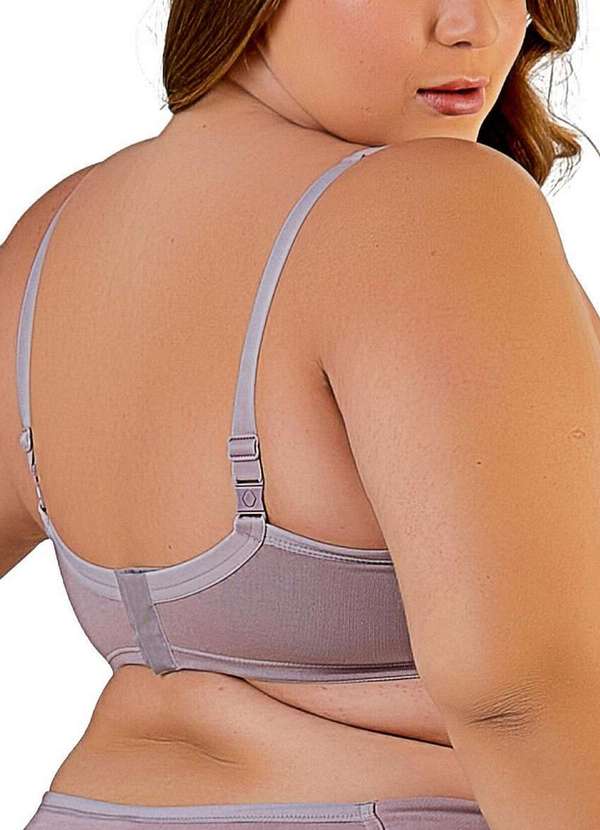 Love Secret - Sutiã com Aro e Bojo Love Secret 813101 Plus Size 407-Rosa-Retro 2