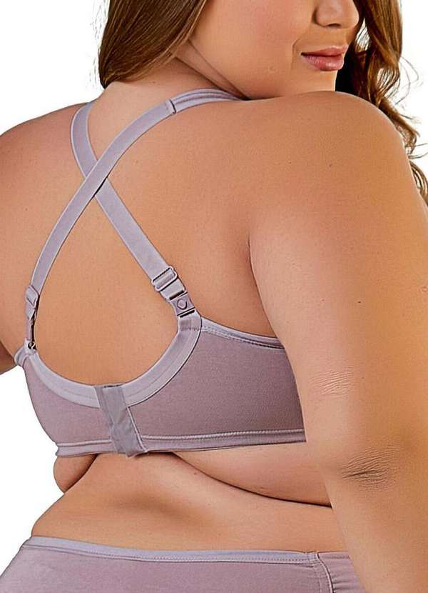 Love Secret - Sutiã com Aro e Bojo Love Secret 813101 Plus Size 407-Rosa-Retro 3