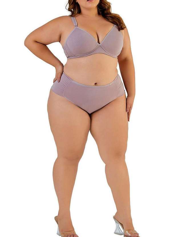 Love Secret - Sutiã com Aro e Bojo Love Secret 813101 Plus Size 407-Rosa-Retro 4