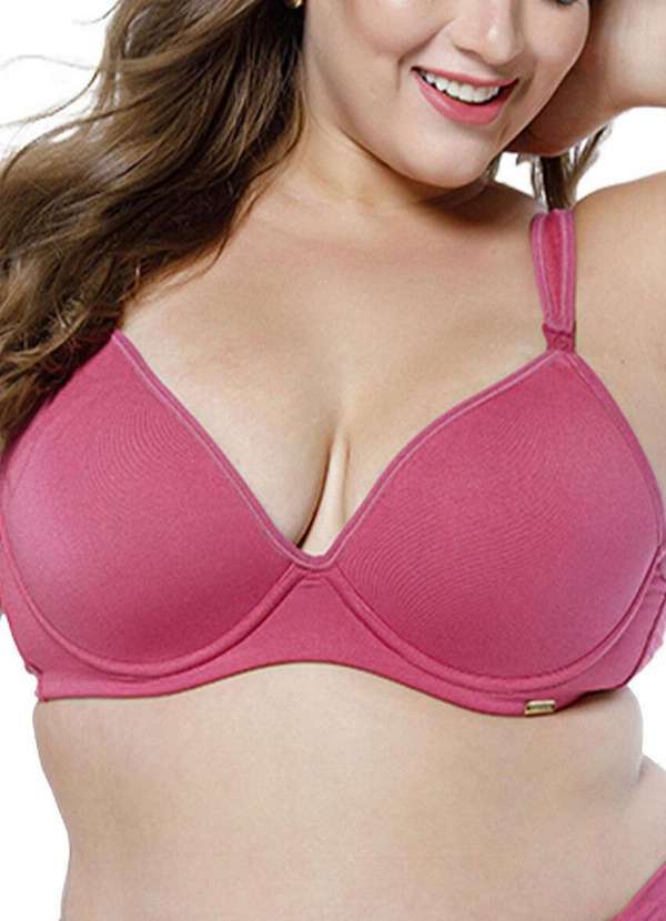 Love Secret - Sutiã com Aro e Bojo Love Secret 813101 Plus Size 712-Florata