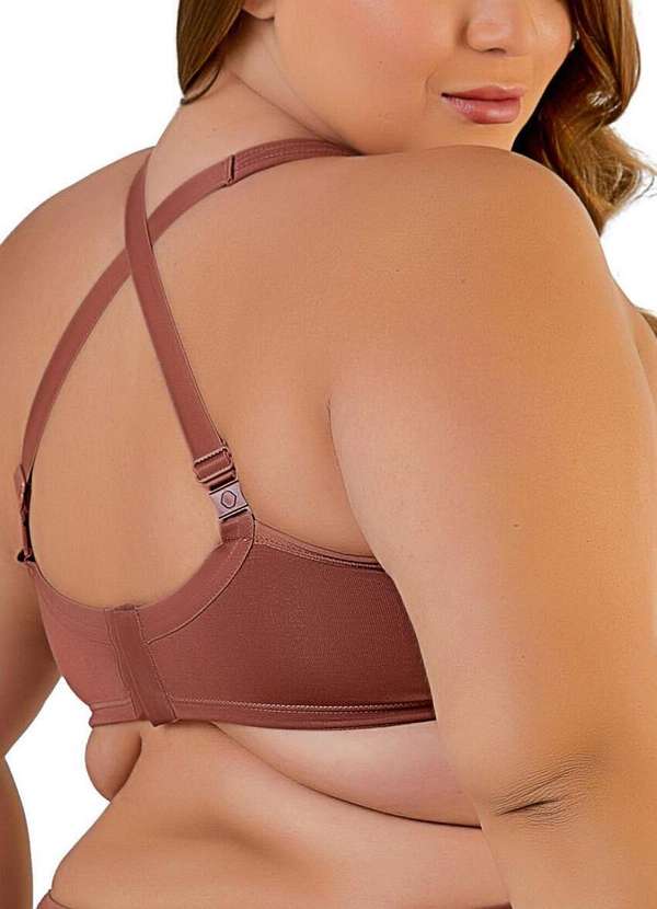 Love Secret - Sutiã com Aro e Bojo Love Secret 813101 Plus Size 719-Bronze 2