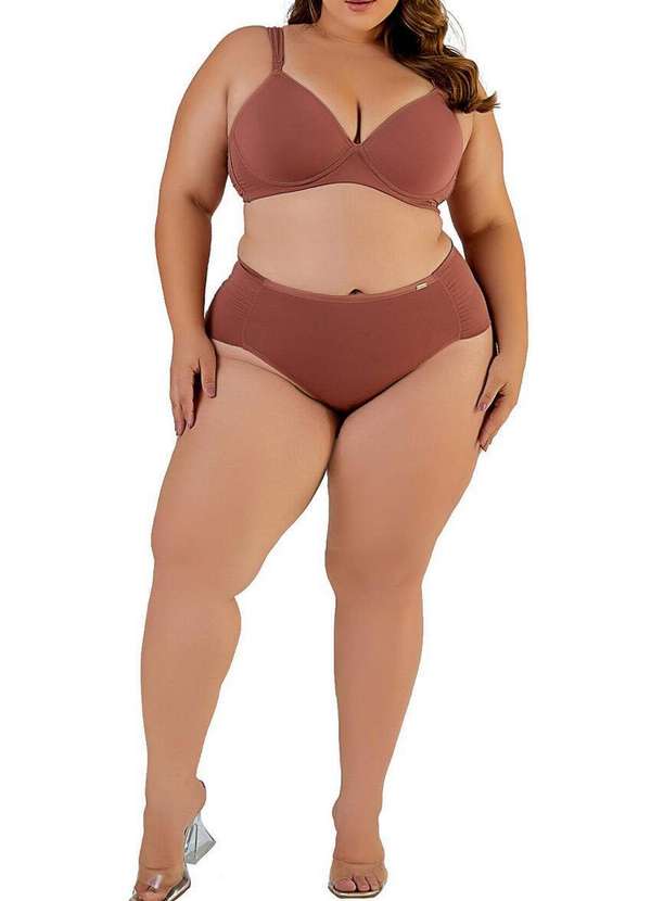 Love Secret - Sutiã com Aro e Bojo Love Secret 813101 Plus Size 719-Bronze 4