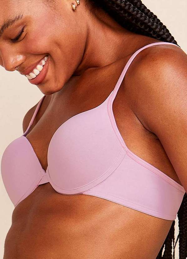 Bonjour - Sutiã com Aro e Bojo Push Up Bonjour 0b251140 Rbm-Rosa-Bloom 4