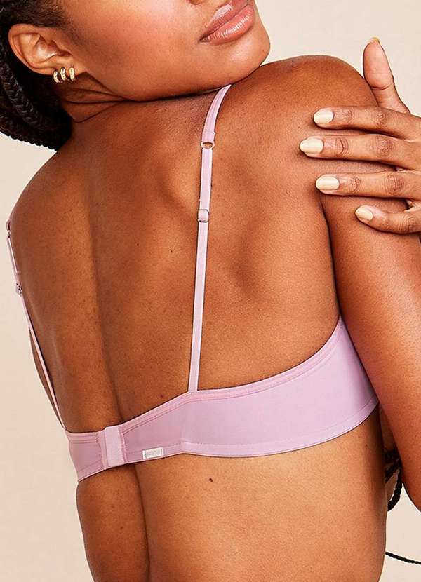 Bonjour - Sutiã com Aro e Bojo Push Up Bonjour 0b251140 Rbm-Rosa-Bloom 5