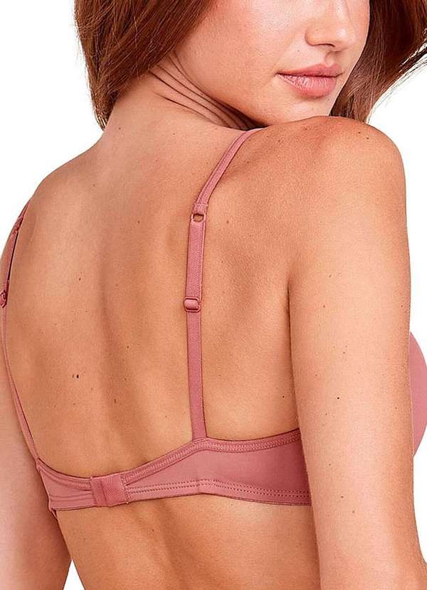 Hope - Sutiã com Aro e Bojo Push Up Hope 2384 Taça B Rln-Rosa-Collant 2