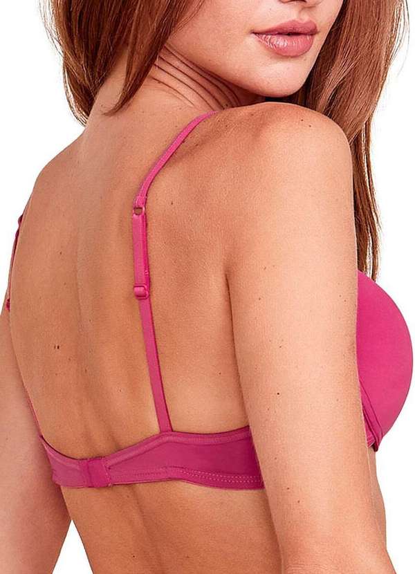 Hope - Sutiã com Aro e Bojo Push Up Hope 2384 Taça B Pry-Pink-Berry 2