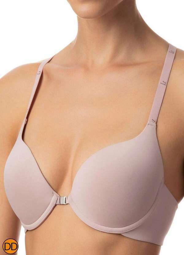 Liz - Sutiã com Aro e Bojo Push Up Liz 51385 Taça Dd 365-Blush 2