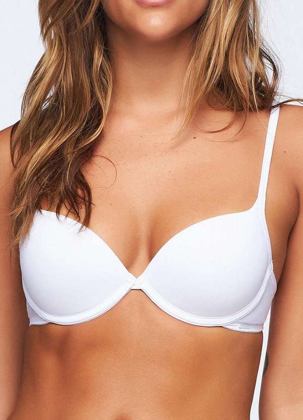 Valisere - Sutiã com Aro e Bojo Push Up Valisere 24255 09-Branco