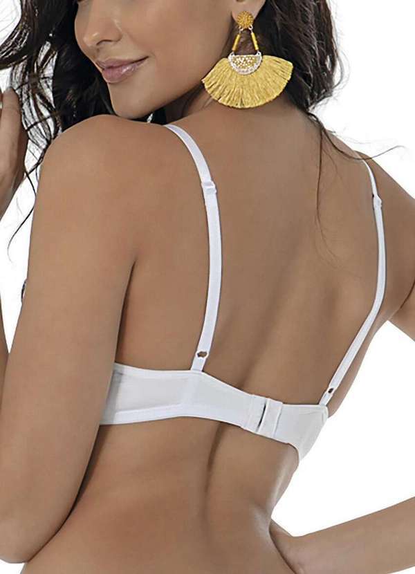 Demillus - Sutiã com Aro e Bojo Rivali Demillus 67188 20-Branco 2
