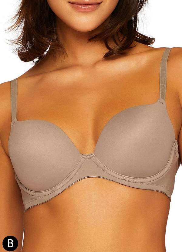 Valisere - Sutiã com Aro e Bojo Valisere 24263 Taça B 556-Fog