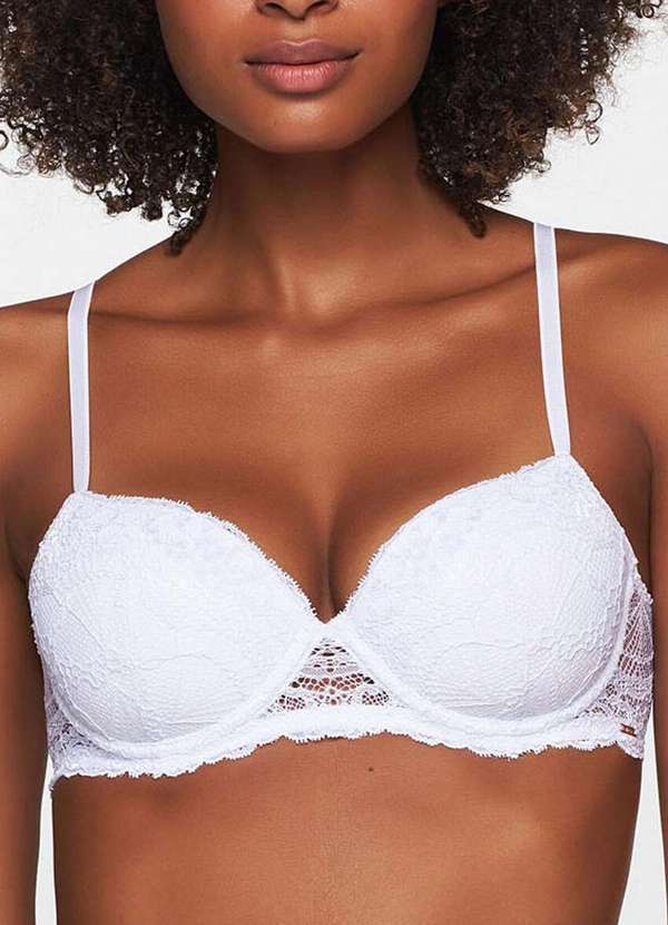 Valisere - Sutiã com Aro e Bojo Valisere 30006 09-Branco