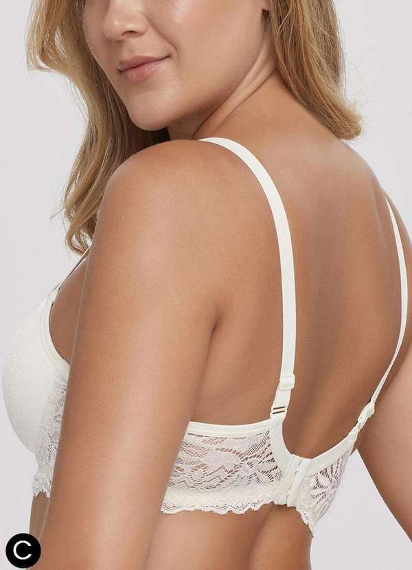 Triumph - Sutiã com Aro e Bojo Wp Triumph 25077 Taça C 214-Perola 2