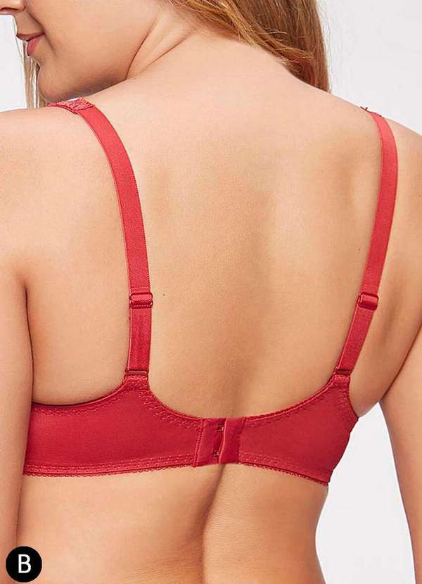 Triumph - Sutiã com Aro e Bojo Wp Triumph Classic Soft 24727 Taça B 101-Rococo 3