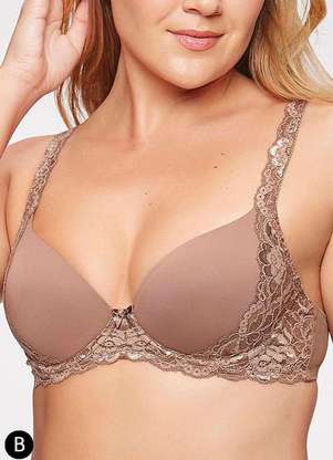 Sutiã com Aro e Bojo Wp Triumph Classic Soft 24727 Taça B - TRIUMPH