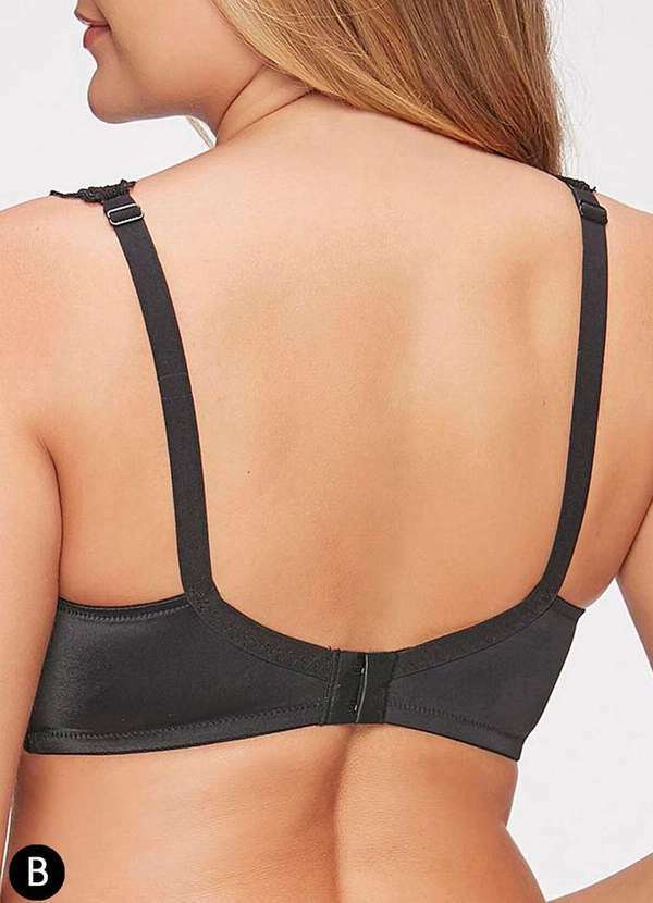 Triumph - Sutiã com Aro e Bojo Wp Triumph Havana 24824 Taça B 217-Preto 3