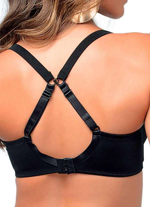 Demillus - Sutiã com Aro e sem Bojo Bojo Demillus 64086 27-Preto 2