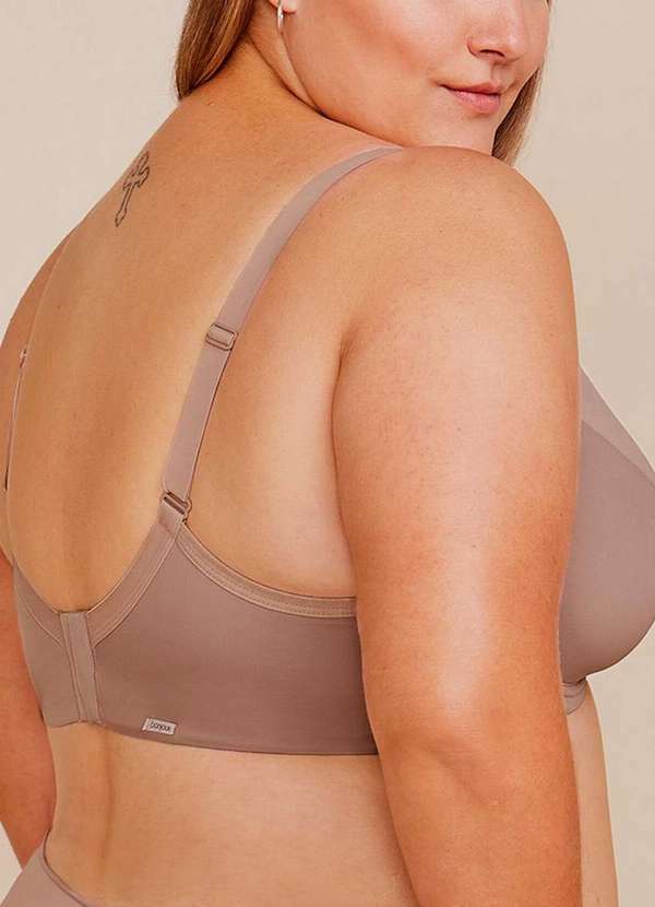 Bonjour - Sutiã com Aro e sem Bojo Bonjour 0b246150 Cma-Bege-Camurça 5