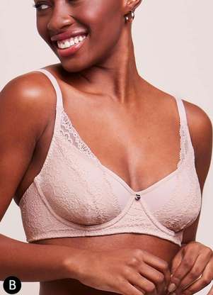 Sutiã com Aro e sem Bojo Bonjour  B241120 Taça B - BONJOUR