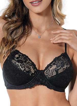 Sutiã com Aro e sem Bojo Cello Demillus 64512 - DEMILLUS