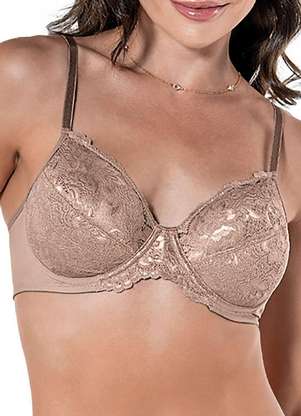 Sutiã com Aro e sem Bojo Cello Demillus 64512 - DEMILLUS