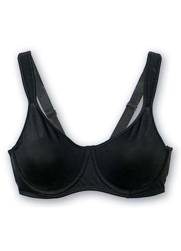 Demillus - Sutiã com Aro e sem Bojo Cítara Demillus 64513 27-Preto 3