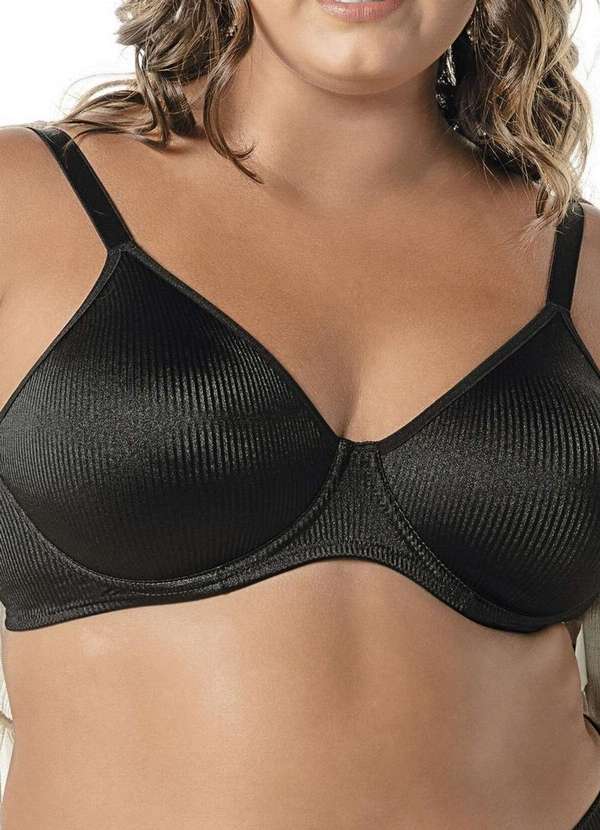 Demillus - Sutiã com Aro e sem Bojo Cognac Demillus 64861 27-Preto