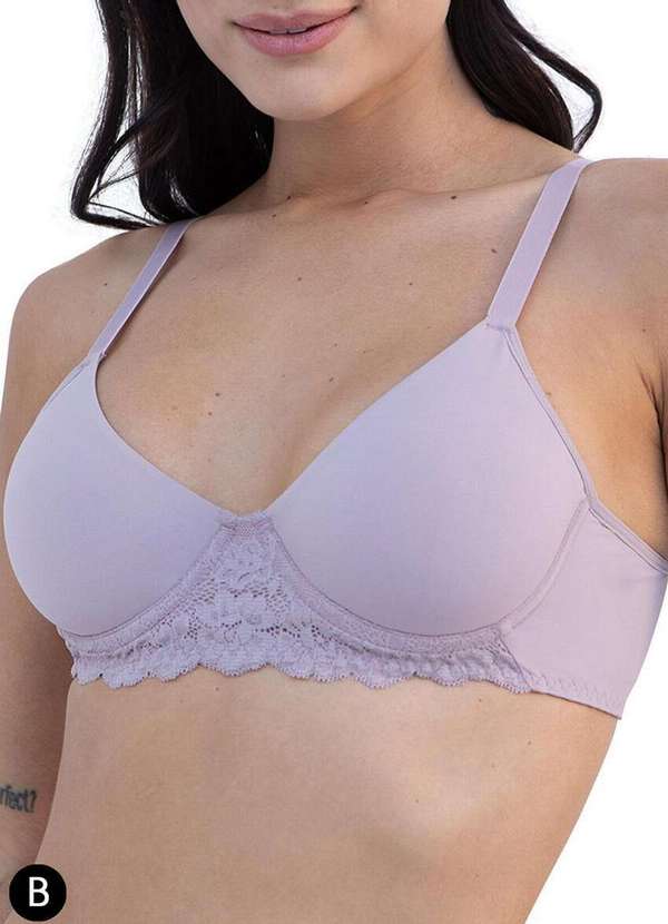 Darling - Sutiã com Aro e sem Bojo Darling 424.16 Taça B Maq-Maquiato