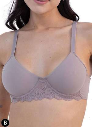 Sutiã com Aro e sem Bojo Darling 424.16 Taça B - DARLING