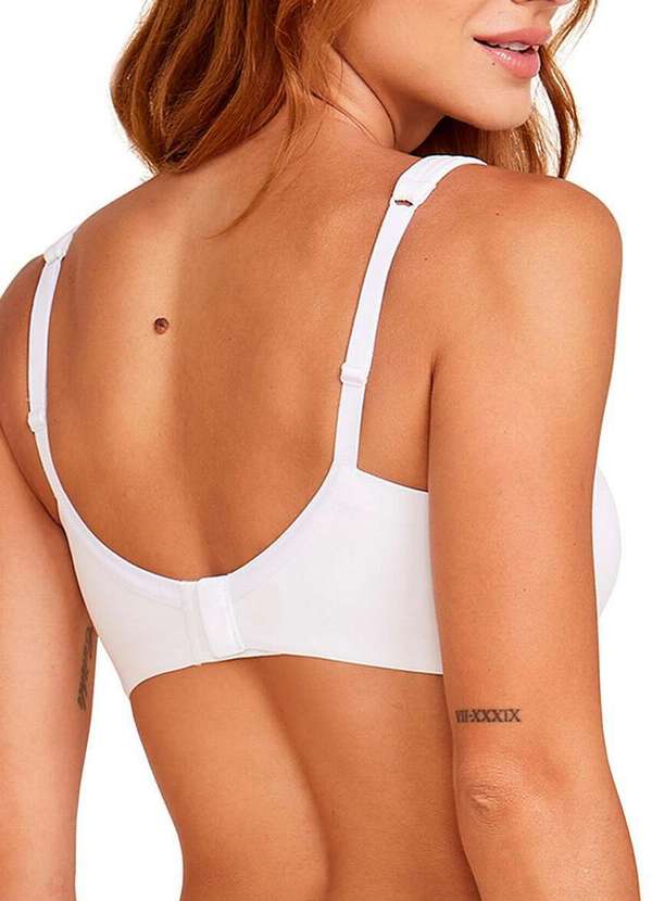 Hope - Sutiã com Aro e sem Bojo Hope 240880 Brc-Branco 2