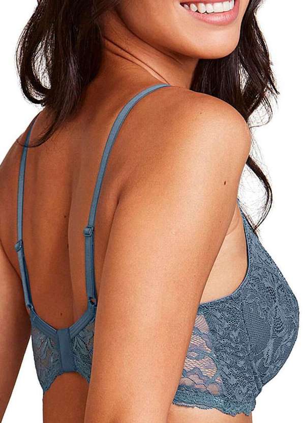 Hope - Sutiã com Aro e sem Bojo Hope L24055 Taça B Adc-Azul-Delicato 2